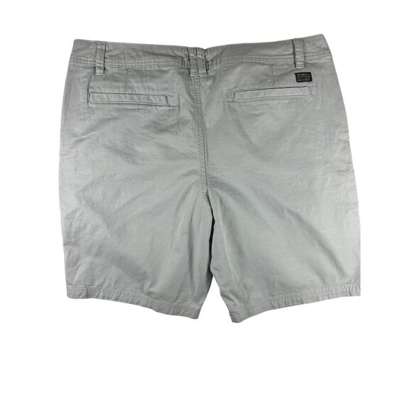 O'Neill Shorts Mens 40 Blue Gray New With Tags Performance Stretch Casual Chino - Picture 8 of 11
